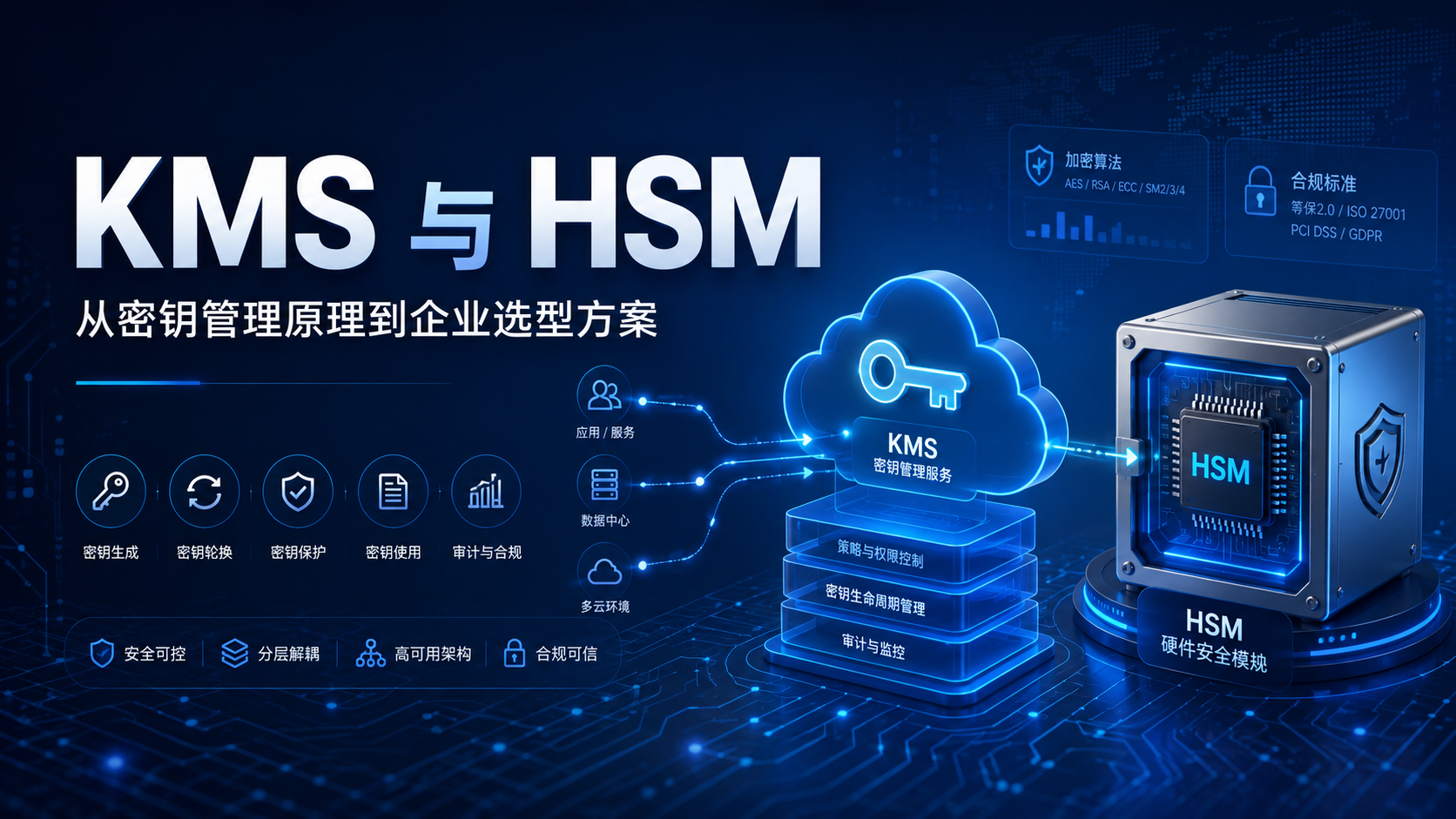 KMS与HSM：从密钥管理原理到企业选型方案