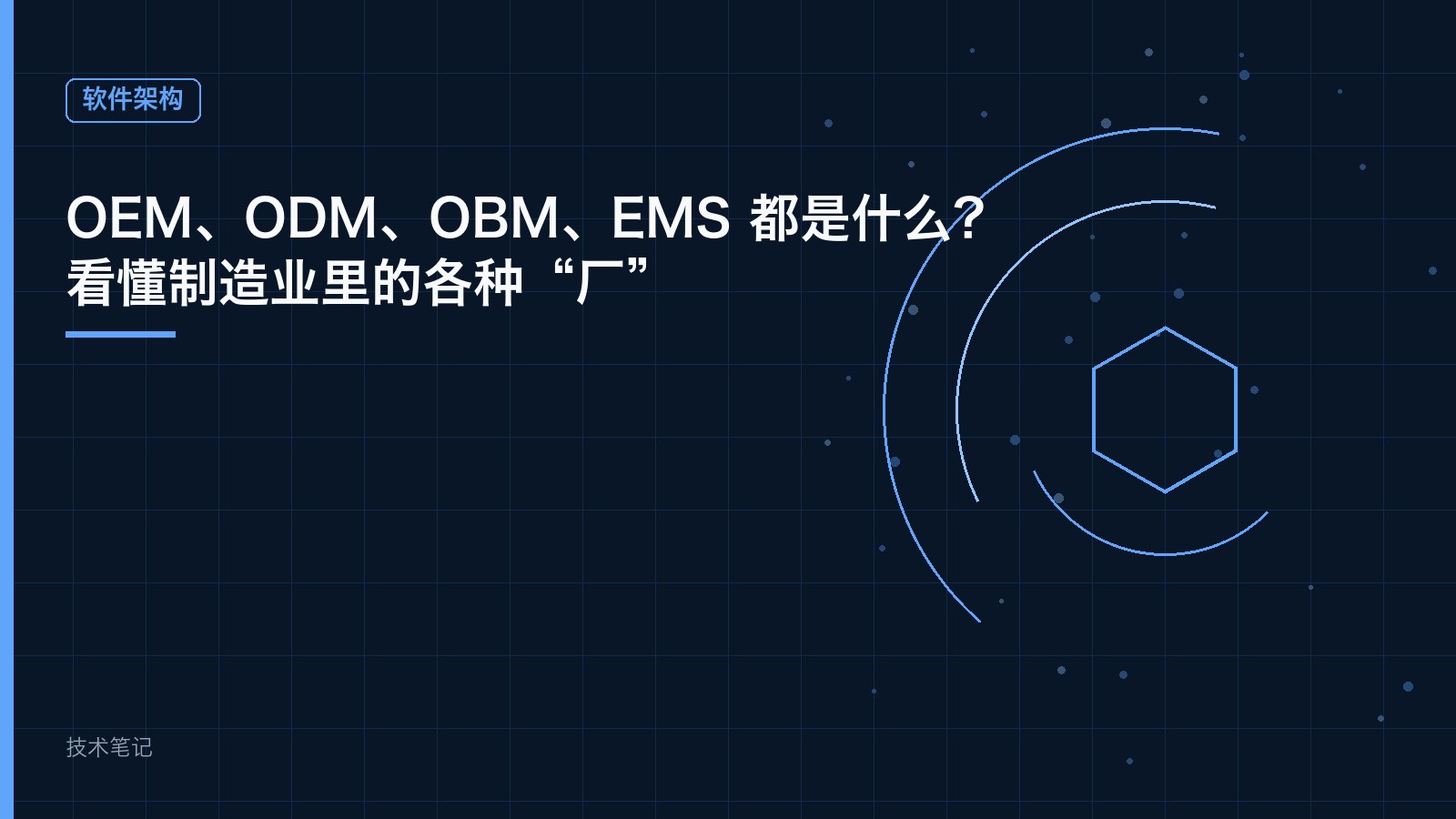 OEM、ODM、OBM、EMS 都是什么？看懂制造业里的各种“厂”