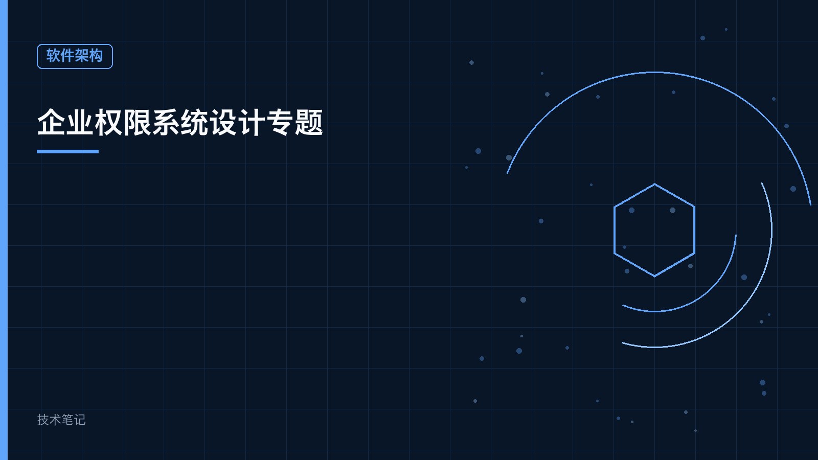 企业权限系统设计专题