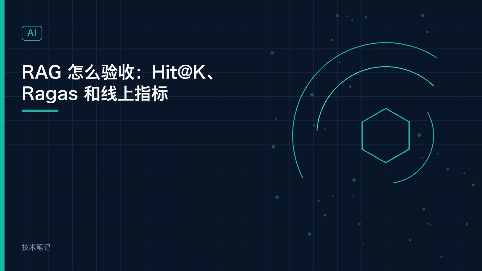 RAG 怎么验收：Hit@K、Ragas 和线上指标