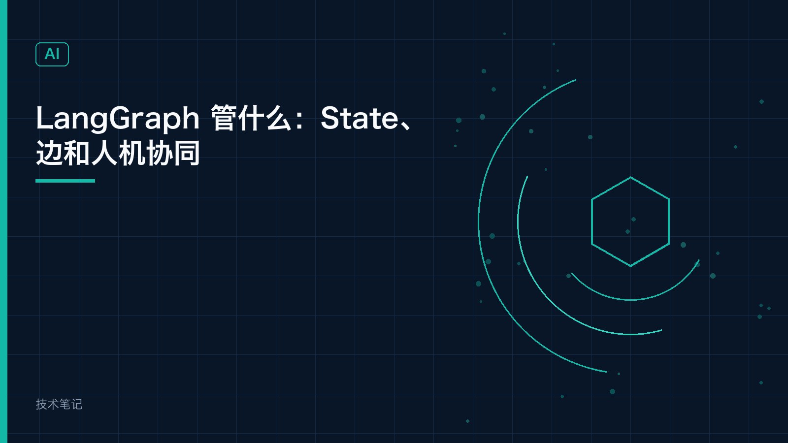 LangGraph 管什么：State、边和人机协同